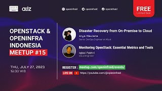 🔴LIVE - Online Meetup - OpenStack & OpenInfra Indonesia X Aliz
