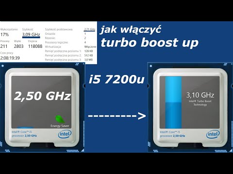 Jak włączyć i zainstalować Intel turbo boost up!!! x2 fps