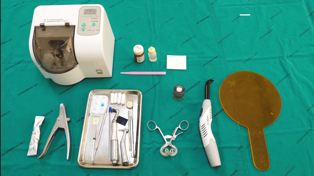 เทคนิคการเคลือบหลุมร่องฟัน (Sealant)