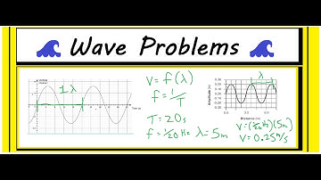 🌊Wave Speed Equation/Calculations (Word Problem/Graphical Problem)