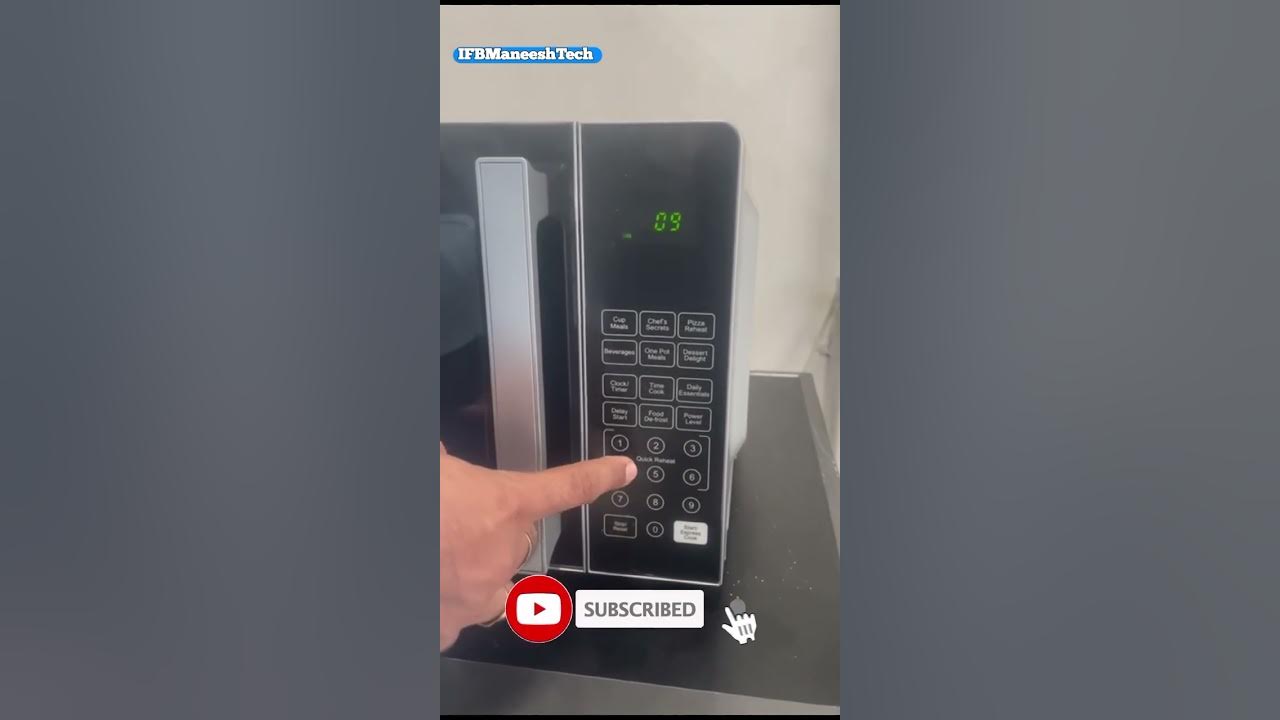 IFB New microwave 24PM2S How to use 24PM2S microwave demo best 2023 demo YouTube