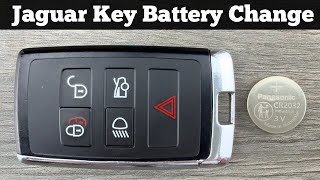 2021 - 2022 JAGUAR XF Key Fob Battery Replacement - How To Change Replace XF Remote Batteries DIY How To Open Jaguar Xf Key Fob