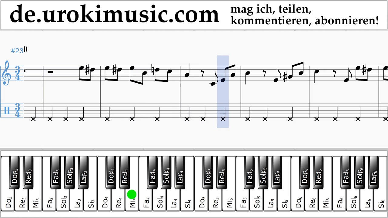 Featured image of post Klaviernoten F r Anf nger Kinder Kostenlos Ausdrucken Dieser bereich bietet ihnen umfassende klavierlektionen klaviernoten zu beliebten musikst cken