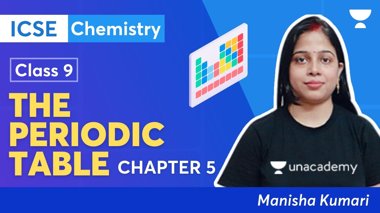 The Periodic Table | ICSE Class 9 Chemistry Chapter 5 | Class 9 ICSE ...
