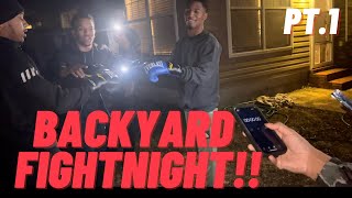 BACKYARD BOXING Ft THE BOYS, PT.1 (VLOG)