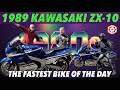 Proper Old School - 1989 Kawasaki ZX10 - World's Fastest