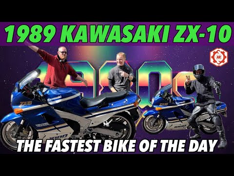 Proper Old School - 1989 Kawasaki ZX10 - World's Fastest