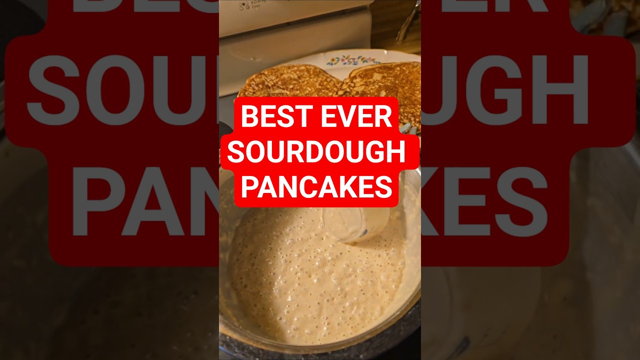 Best Ever Sourdough Pancake Recipe 🥞