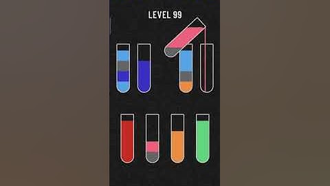 WATER SORT PUZZLE level 99
