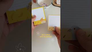 making my notepads 🐤🎼 #notepad #stickershop #handmade #howtomakenotes