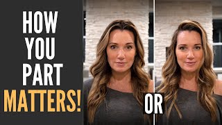Hair Parting Styles // DON'T PART YOUR HAIR WRONG... #Hairtips #Smithrock