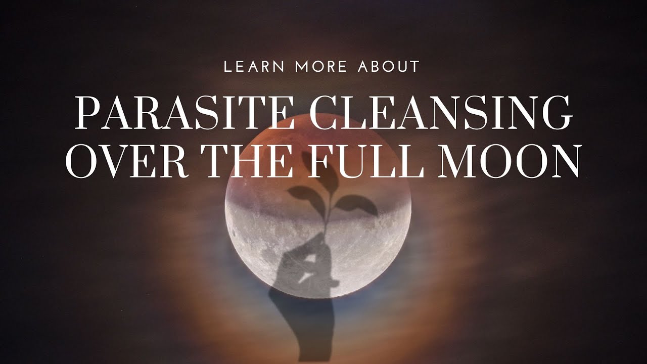 Parasite cleansing over the full moon youtube