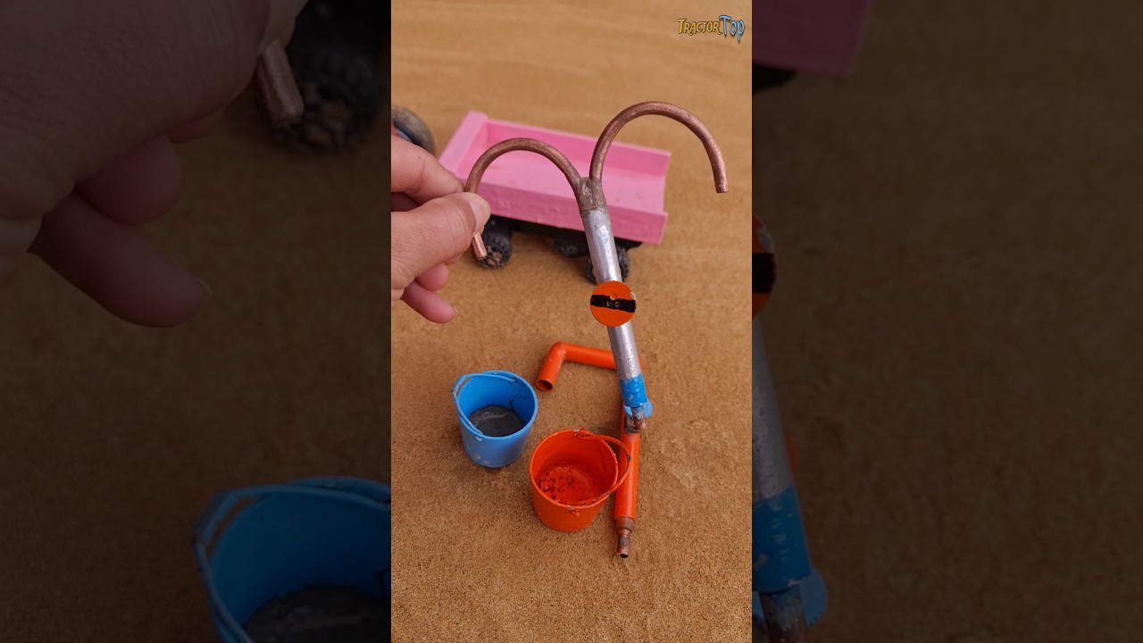 Видео с проектом мини-трактора, мини-мотора и водяного насоса 🥰