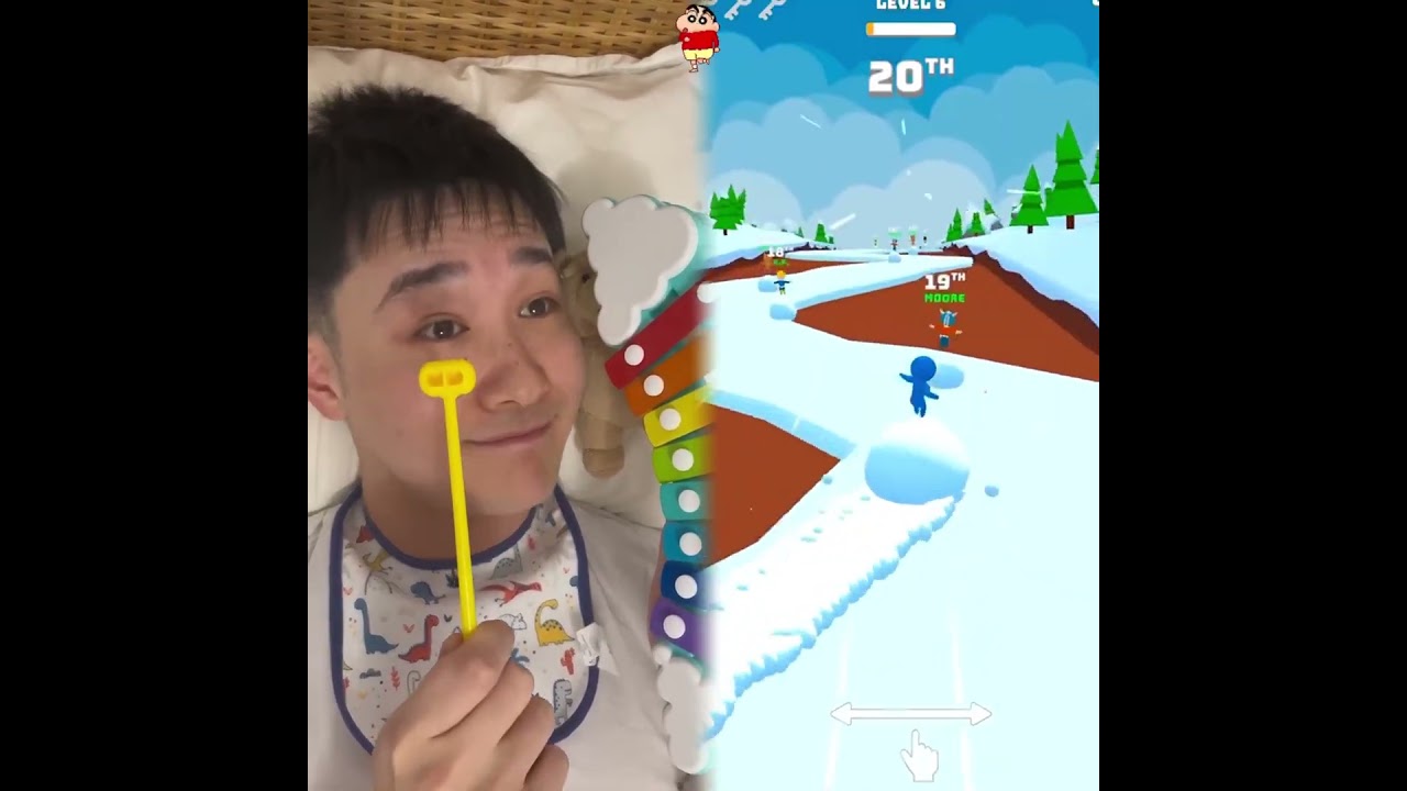 Baby discovers hidden talent for the xylophone