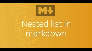 Famous Part 8 - Nested list in markdown Profile