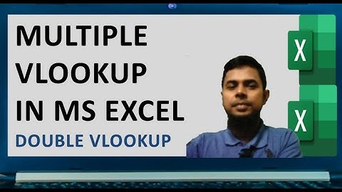 Multiple VLOOKUP in MS Excel || How to Use Double VLOOKUP in MS Excel Nested VLOOKUP MS Excel Bangla