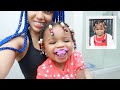Putting Beads In Winters Hair For The First Time!! (TODDLER HAIR TUTORIAL) ♡ Vanessa Lynn