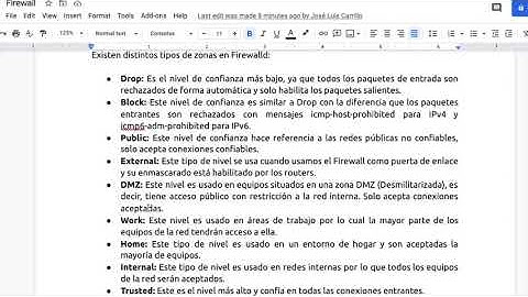 firewall zones en Linux - RedHat / Rocky Linux / Alma Linux / Oracle Linux / CentOS