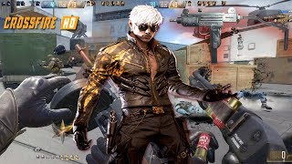 CrossFire HD CFHD - Mos Dragon Character UZI , ITHACA 37 , Thompson Gameplay vs MVP Display Show