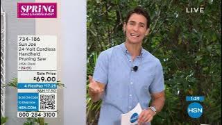 Sun Joe 24Volt Cordless Handheld Pruning Saw