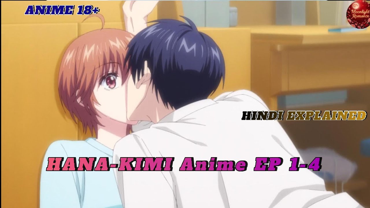 HANA-KIMI FULL Anime EP 1-4 Hindi Explained | 
