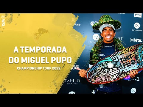 O MELHOR ANO! A temporada do Miguel Pupo no Championship Tour 2022  |  WSL Brasil