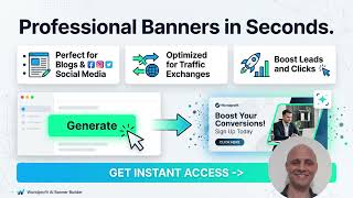 Create Stunning Marketing Banners with Worldprofit AI