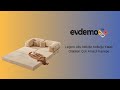 EVDEMO Legom Alis Aktivite Koltuğu Yatak Olabilen Çok Amaçlı Kanepe