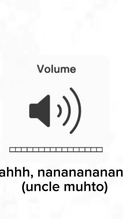 ahh, nananana (muhto) (funny sound effect)