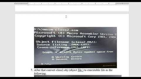 EXP 1   MTS 86 (Memory Test)