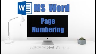 How to Insert Page Numbers
