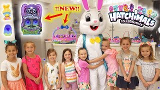Huge Hatchimals Easter Egg Hunt! Toy Scavenger Hunt with Easter Bunny in Real Life!!!