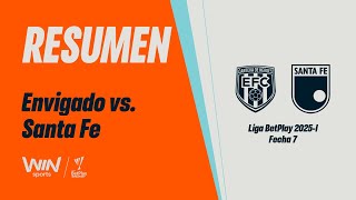 Envigado vs. Santa Fe (resumen y goles) | Liga BetPlay Dimayor 2025-I | Fecha 7 screenshot 4