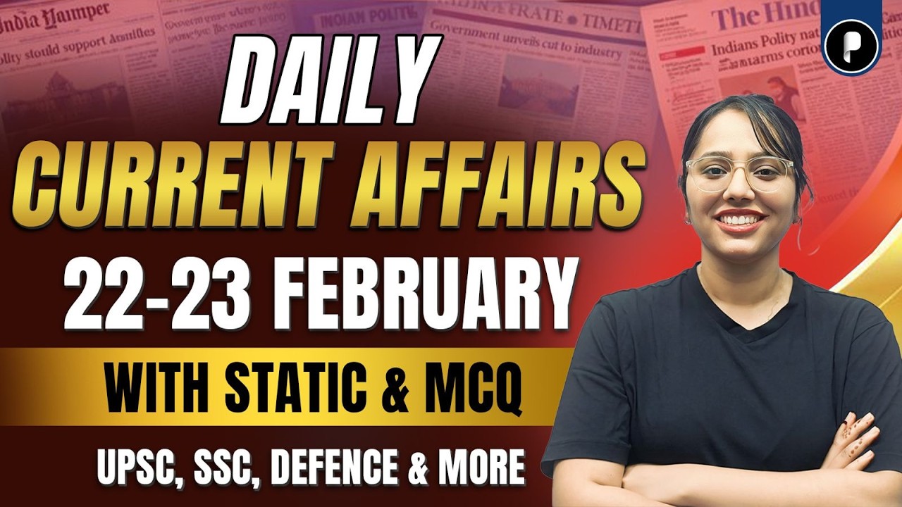 AI Summit Declaration 2026 | 22-23 February Current Affairs 2026