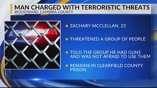 Cambria County man charged with terroristic threats