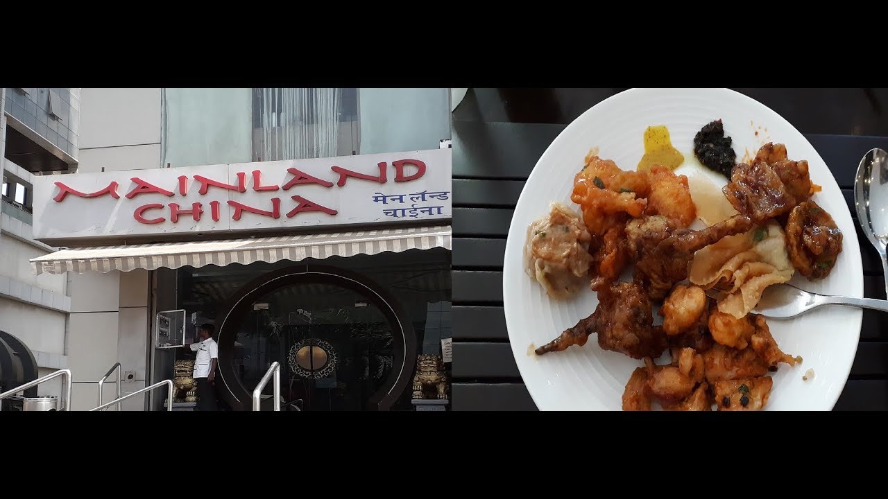 Mainland China Vashi,Navi Mumbai Authentic Chinese Food YouTube