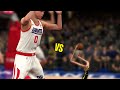 2 Foot vs 10 Foot Players In NBA 2K21!