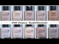 CND Vinylux | Nudes & Neutrals [live swatch on real nails]