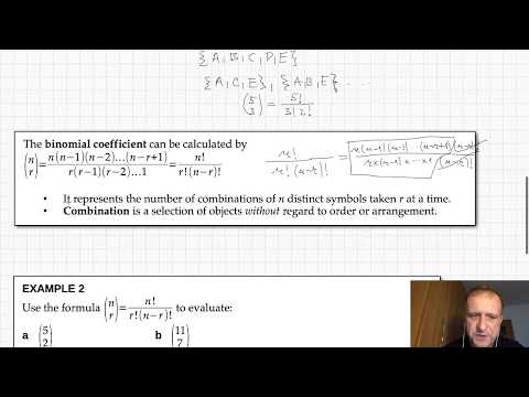 M312-04 The binomial