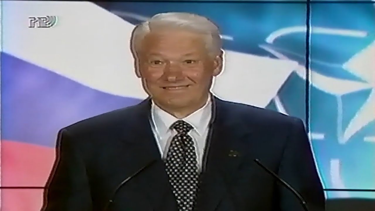 Russian News Archive 1 - ВРЕМЯ и Новости канал ОРТ, НТВ, РТР 1997-1998 год Фрагмент Ч.1