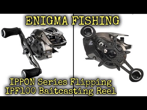 Enigma Fishing IPPON Series Flipping IPF100 Baitcasting Reel