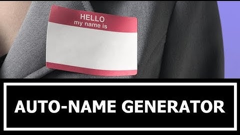 Dynamics 365 2MT Episode 98: Auto-Name Generator