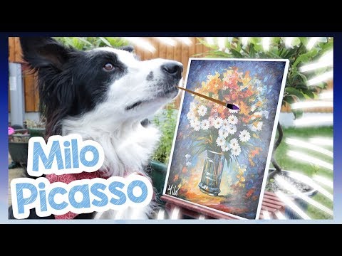 the-next-pawcasso!-dog-finger-painting-challenge!-fun-paw-painting-with-milo-the-dog-plus-giveaway!