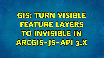 GIS: Turn visible feature layers to invisible in ArcGIS-JS-API 3.x