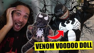 DO NOT USE A VOODOO DOLL ON VENOM AT 3 AM!! (HE ATTACKED US!!)