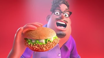 Grubhub Ad but text to speech