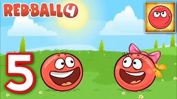 Red Ball 4 - Gameplay Walkthrough Part 5 - Level 61 - 75 (iOS, Android)
