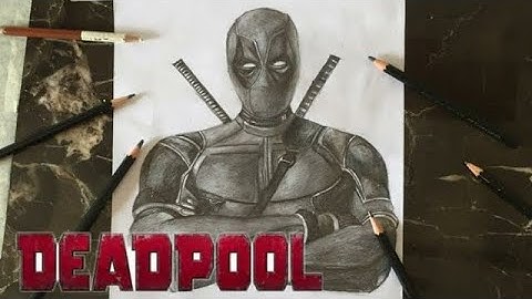 How to draw Deadpool|Comic style