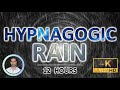 Soothing Hypnagogic Rain | Nervous System Reset | 12 Hours | Sleep, Focus &amp; Tinnitus Relief