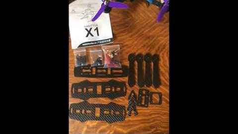 JJRC X1 Shuttle Super Mod Quad Build with Eachine Camera & Goggles